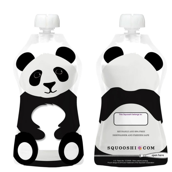 SQUOOSHI REUSABLE FOOD POUCH | LARGE 6 PACK - 5 OZ. - Picture 7 of 9